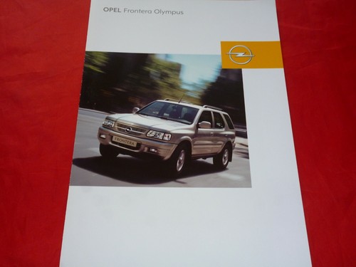 Opel frontera olympus - opel,