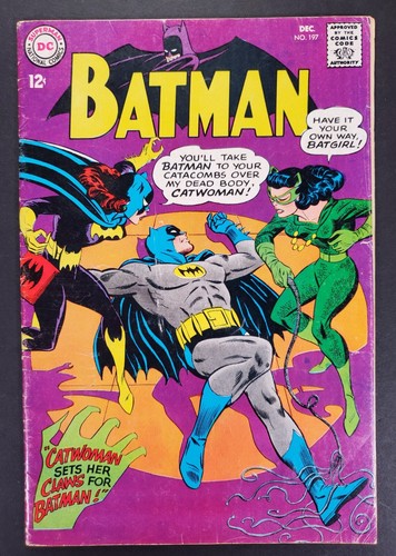 Copertina batman 197 - #197, catwoman