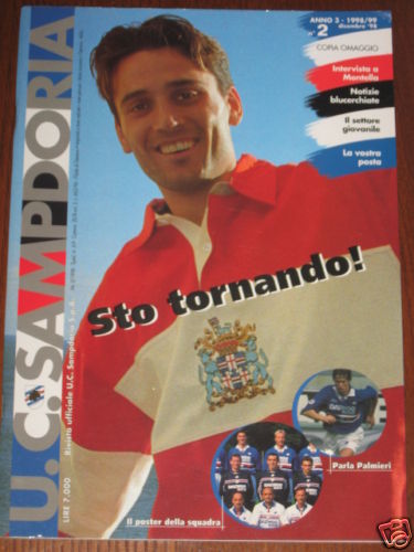 Sampdoria rivista 1998 - sampdoria,