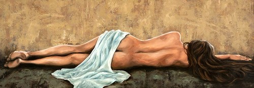 Quadro donna distesa nudo - nudo, 9