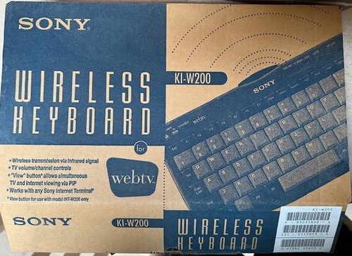 Sony webtv tastiera - webtv,