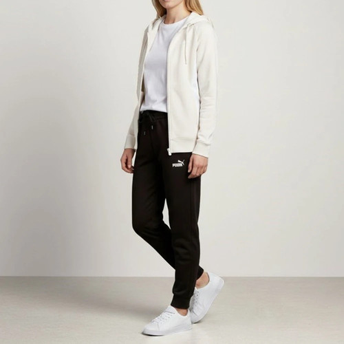 Tuta puma donna bianco nero - tuta,