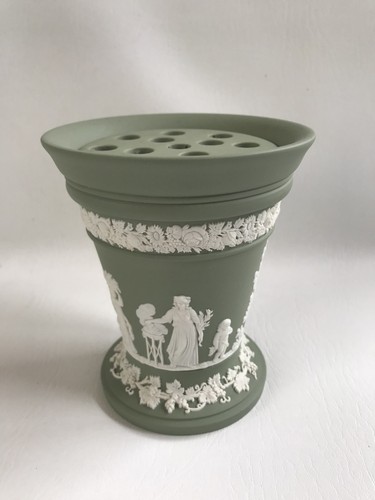Vaso wedgwood diaspro verde - vaso,