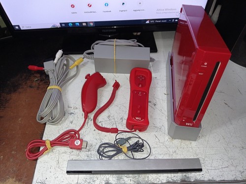 Nintendo wii rossa - nintendo, ed.