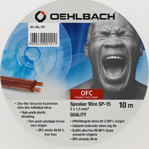 Oehlbach speaker wire - speaker,
