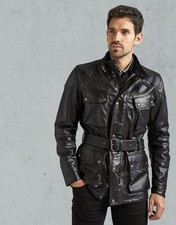 Giacca pantera nera Belstaff