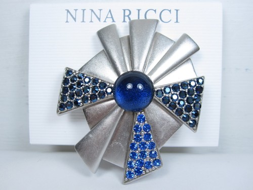 Spilla nina ricci rodiata con - ricci,