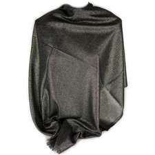 Stola cerimonia glitter nera