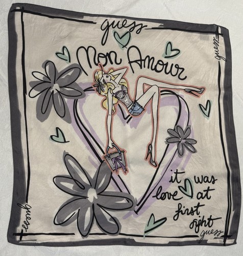 Foulard guess mon amour - foulard, amour"