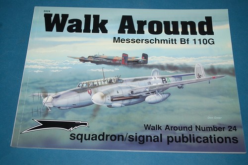 Messerschmitt 110g walk - 110g,