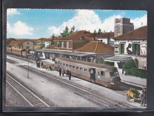 Cartolina santhià stazione - cartolina,