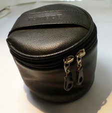 Custodia con cerniera in pelle