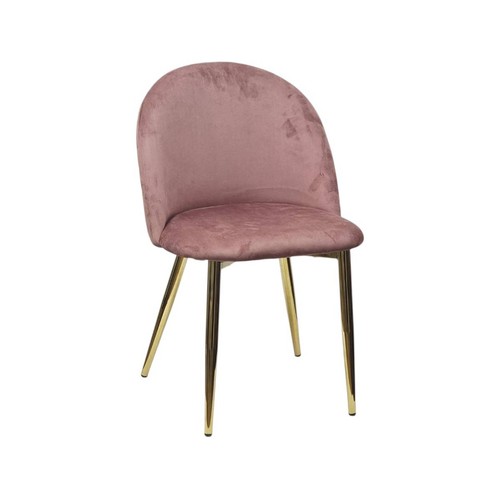 Sedia velvet velluto - in, rosa