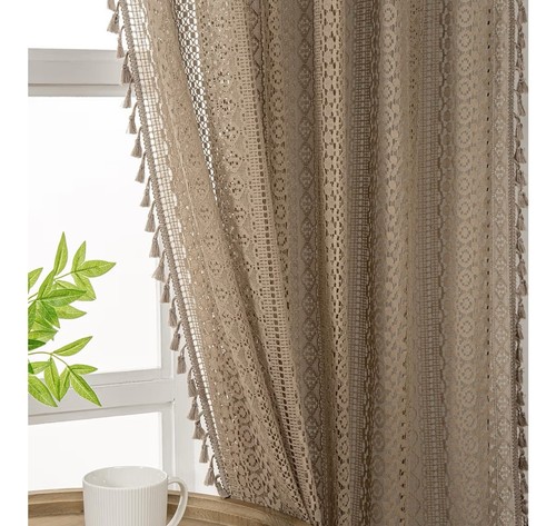 Wazzio taupe pollici tende - taupe,