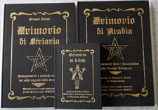 2 Grimorio Stregoneria Italiana + Grimorio di Lilith Libri rari Esoterismo Magia