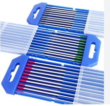 Elettrodi tungsteno TIG  Puro Cerio Torio Lantanio vari diametri e confezioni