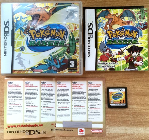 Pokémon ranger complet - ranger, boÎte