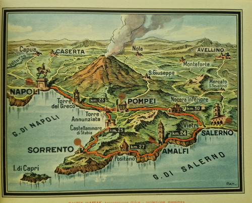 Amalfi sorrento pompei salerno - amalfi,
