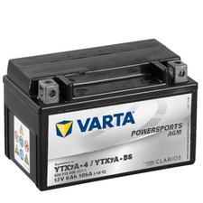 Batteria per SYM Mio 100 HU10WC-6 2015 VARTA TX7A-BS / YTX7A-BS AGM chiusa