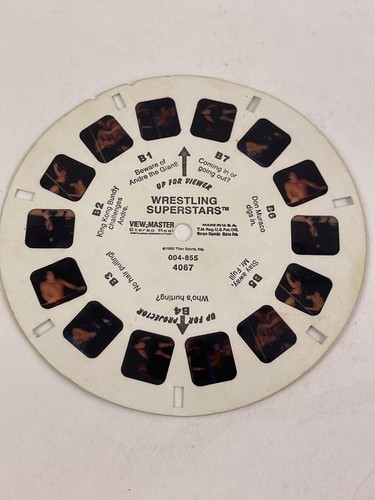 Vintage 1985 view master wwf - vintage,