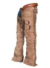Cappellino in pelle western|