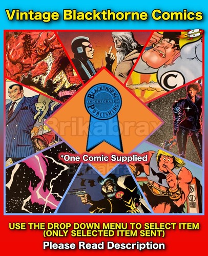Vintage blackthorne comics - blackthorne,