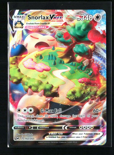 Snorlax vmax holo ultra rara - vmax,