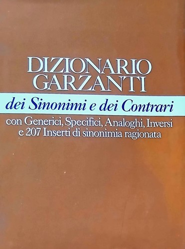Dizionario garzanti dei - garzanti,