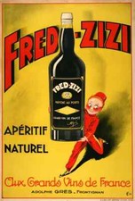 Poster stampa vintage - poster, fred