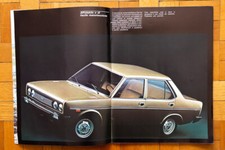 FIAT 131 Mirafiori Auto Brochure Opuscolo Epoca Vintage Foto Depliant