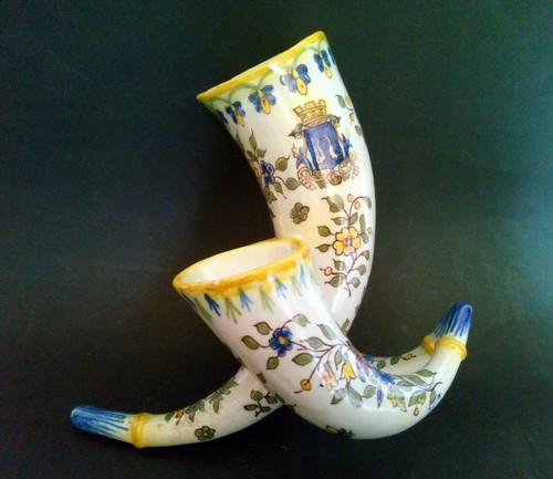 Vaso treppiedi cornetta - 3,