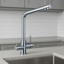 Rubinetto Cucina 3 Vie Cromato