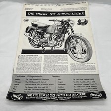 The Riders 1978 Supercalendar