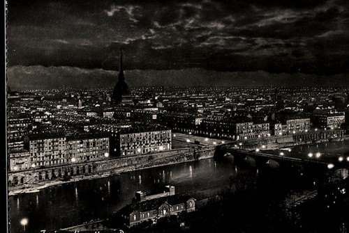 Cartolina torino vista - cartolina, torino,