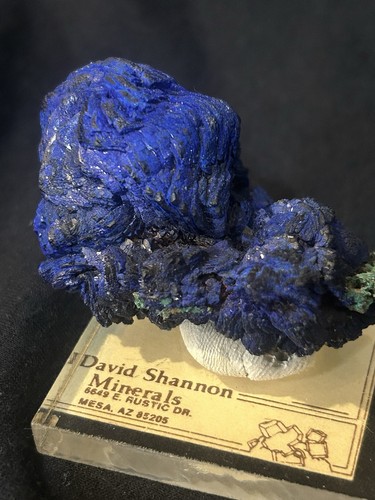 Azurite bou bker marocco - azurite, bker,marocco