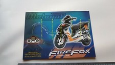 Malaguti Firefox F15 50 Scooter depliant originale ITALIANO brochure 