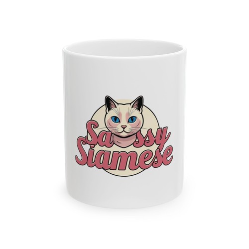 Tazza gatto siamese sassy - tazza,