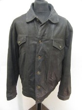 GIACCA MOTO TRUCKER PELLE