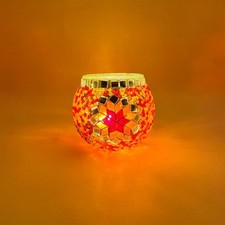 Portacandele Mosaico Turco