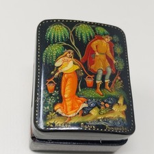 Scatolina cartapesta laccata