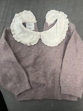 Maglia bimba Zara malva con