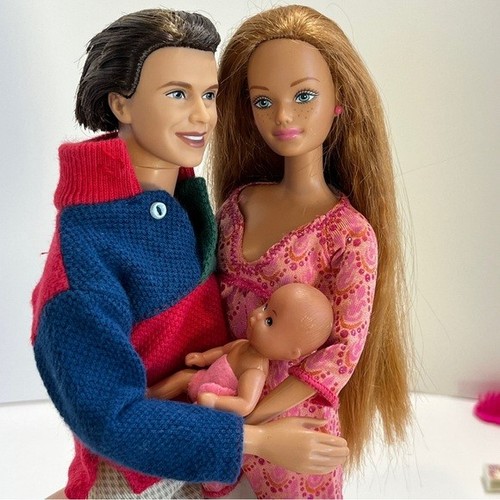 Vintage barbie happy family - vintage,