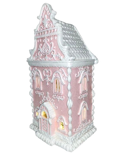 Christmas pink white victorian - christmas,