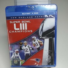 Super Bowl LIII Champions New England Patriots 2 Disc Blue Ray/ DVD Documentary