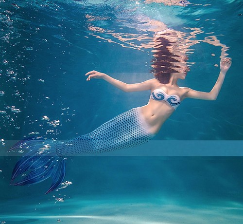 Costume coda sirena punte - costume, 4