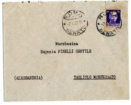 Regno 1932 annullo - 1932, roma