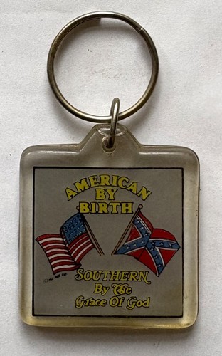 Confederate flag usa keyring - flag,