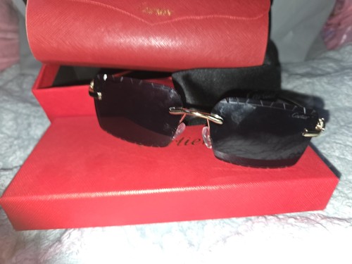 Glasses cartier gold - cartier,