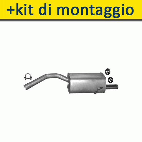 Silenziatore marmitta - silenziatore,