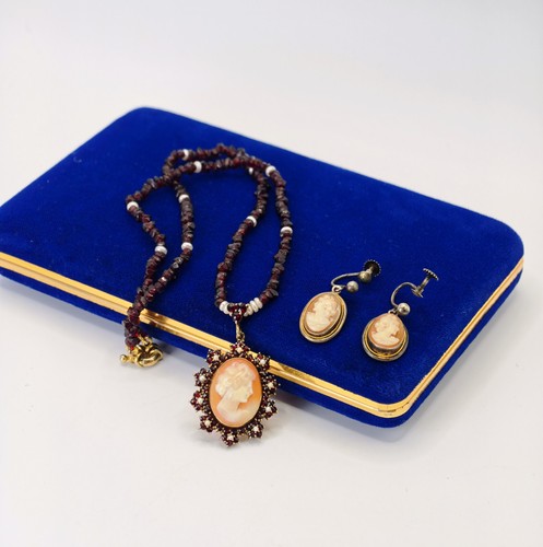Parure granato boemia - boemia, perle